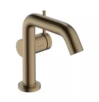 Vonios kambario praustuvo maišytuvas Hansgrohe Tecturis S su Push-Open išleidimu, CoolStart, EcoSmart, matinė bronza, 73322140