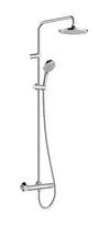 Hansgrohe Vernis Blend dušo sistema su termostatu, Ø21 cm, 2 režimai, chromas, 26285000