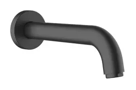 Hansgrohe Vernis Blend vonios čiaupo ištekėjimas su išsikišimu, matinė juoda, 71420670