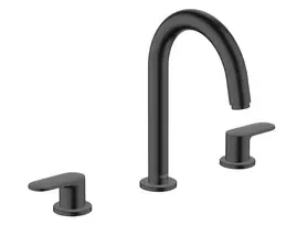 Praustuvės maišytuvas Hansgrohe Vernis Blend su Pop-Up vožtuvu įleistinis matinė juoda, 71553670