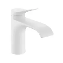 Vonios praustuvo maišytuvas Hansgrohe Vivenis, EcoSmart, CoolStart, matinė balta, 75015700