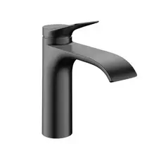 Vonios kambario praustuvo maišytuvas Hansgrohe Vivenis su PopUp vožtuvu, matinė juoda, 75023340
