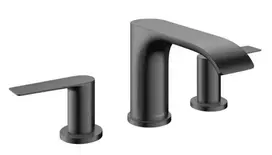 Hansgrohe Vivenis vonios praustuvo maišytuvas su PopUp ventiliu, įmontuojamas EcoSmart, matinė juoda chromo, 75033340