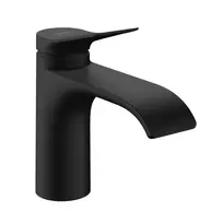 Vonios kambario praustuvo maišytuvas Hansgrohe Vivenis su Pop-Up vožtuvu, EcoSmart, CoolStart, matinė juoda, 75014670