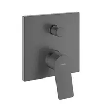 Dušo maišytuvas Hansgrohe Vivenis įmontuojamas, matinė juoda-chromo danga, 75415340