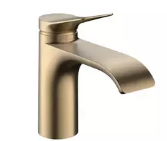 Vonios kambario praustuvo maišytuvas Hansgrohe Vivenis su PopUp vožtuvu, EcoSmart, CoolStart, matinė bronza, 75014140