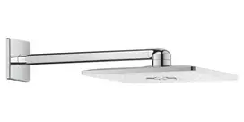 Dušo galva Grohe Rainshower SmartActive Cube 310 su laikikliu 43 cm, 2 režimai, Moon White, 26479LS0