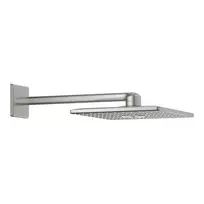 Dušo galva Grohe Rainshower SmartActive Cube su laikikliu 43 cm, 2 režimai, SuperSteel, 26479DC0