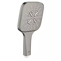 Dušo galvutė Grohe Rainshower SmartActive Cube 130, 3 režimai, 9.5 l/min, matinė Hard Graphite, 26582AL0 NEW