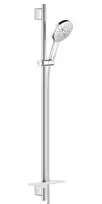 Dušo komplektas Grohe Rainshower SmartActive 130, 3 režimai, stovas 90 cm su žarna, chromas, 26578000 NEW