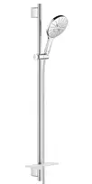 Dušo komplektas Grohe Rainshower SmartActive 150, 3 režimai, dušo stovas 90 cm su žarna, chromas, 26593000 NEW