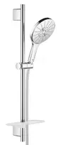 Dušo komplektas Grohe Rainshower SmartActive 150, 3 režimai, stovas 60 cm su žarna, 9,5 l/min, chromas, 26592000