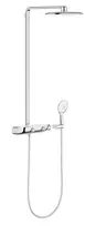 Dušo komplektas Grohe Rainshower SmartControl su termostatu, 36 cm, Moon White, 26361LS0