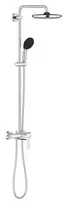 Dušo komplektas Grohe Vitalio Start, su maišytuvu, diametras 25 cm, 2 režimai, chromas, 26679001 NEW