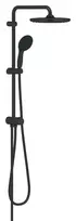 Dušo komplektas Grohe Vitalio Start, be maišytuvo, skersmuo 25 cm, 2 režimai, matinė juoda, 266802431 NEW