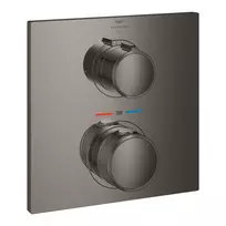 Dušo maišytuvas Grohe Allure įmontuojamas su termostatu Hard Graphite 19380A02