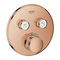 Dušo maišytuvas Grohe Grohtherm SmartControl su termostatu įmontuojamas Warm Sunset 29119DA0