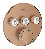 Dušo maišytuvas Grohe Grohtherm SmartControl įmontavimui su termostatu, 3 vožtuvai, matinė Warm Sunset, 29121DL0 NEW
