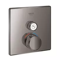 Dušo maišytuvas Grohe Grohtherm SmartControl įleidžiamas, su termostatu, Hard Graphite, 29123A00