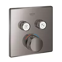 Dušo maišytuvas Grohe Grohtherm SmartControl, įmontuojamas, su termostatu, Hard Graphite, 29124A00 NEW