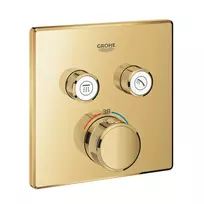Grohe Grohtherm SmartControl termostatinis dušo maišytuvas 2 išėjimams įmontuojamas Cool Sunrise 29124GL0