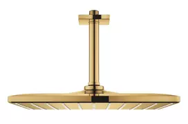 Dušo sistema Grohe Rainshower Mono Cube 142 mm, dušo galvutė Cool Sunrise, 26566GL0