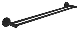 Rankšluosčių laikiklis Grohe QuickFix Start, dvigubas, matinė juoda, 412032430 NEW