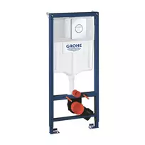Tualeto pakabinamo klozeto komplektas GROHE Solido, rėmas H=113 cm, Sail nuleidimo mygtukas, chromas, 38832000