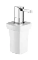 Skysto muilo dozatorius Grohe Grandera, baltas/chromas, 40669000