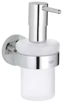 Skysto muilo dozatorius Grohe QuickFix Start, stiklas/chromas, 41195000