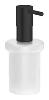Skysto muilo dozatorius Grohe QuickFix Start, stiklas/matinis juodas, 411882430