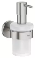 Skysto muilo dozatorius Grohe QuickFix Start, stiklas/supersteel, 41195DC0 NEW