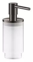 Skysto muilo dozatorius Grohe Selection, stiklas/Hard Graphite, 41028A00