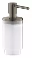 Skysto muilo dozatorius Grohe Selection, stiklas/matinis Hard Graphite, 41028AL0 NEW