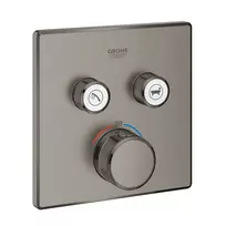 Dušo maišytuvas Grohe Grohtherm SmartControl įmontuojamas su termostatu, matinė Hard Graphite, 29124AL0