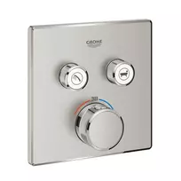 Dušo maišytuvas Grohe Grohtherm SmartControl, įmontuojamas, su termostatu supersteel, 29124DC0 NEW