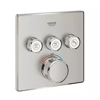 Dušo maišytuvas Grohe Grohtherm SmartControl įmontuojamas termostatinis supersteel 29126DC0