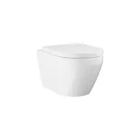 Pakabinamas unitazas Grohe Euro Ceramic su SoftClose dangčiu, Rimless, Triple Vortex, Alpine White, 102510SH00