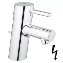 Vonios kriauklės maišytuvas Grohe Concetto, su PopUp vožtuvu, chromas, 23060001 NEW