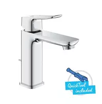 Vonios kriauklės maišytuvas Grohe Dice su Pop-up vožtuvu, chromas, 1018320000