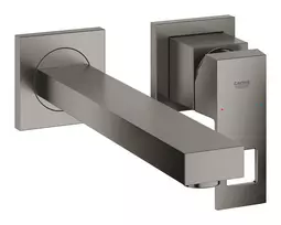 Vonios kriauklės maišytuvas Grohe Eurocube įmontuojamas, 2 angų montavimui, matinė Hard Graphite, 23447AL0 NEW