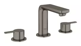 Vonios praustuvo maišytuvas Grohe Lineare su PopUp vožtuvu, 3 skylių montavimui, matinė Hard Graphite, 20304AL1 NEW