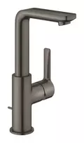 Vonios praustuvo maišytuvas Grohe Lineare su Pop-up vožtuvu, matinė Hard Graphite, 23296AL1
