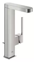 Vannos kriauklės maišytuvas Grohe Plus su Pop-up vožtuvu ir ištraukiama galvute, supersteel, 23843DC3