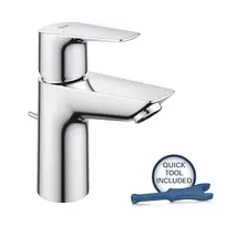 Vonios kriauklės maišytuvas Grohe Start Edge su Pop-up ventiliu, chromas, 24196001