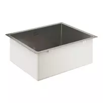 Virtuvinė plautuvė Grohe K700U, matinė Hard Graphite, 50x45 cm, 31574AL1