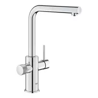 Virtuvinis maišytuvas Grohe Blue Pure su filtro funkcija ir ištraukiama žarna, chromas, 30590000