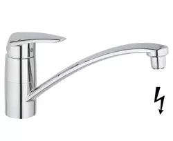 Virtuvinis maišytuvas Grohe Eurodisc, chromas, 33771001