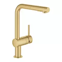 Virtuvinė maišytuvas Grohe Minta su ištraukiama galvute, matinė Cool Sunrise, 30274GN0