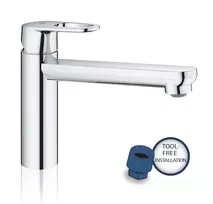 Virtuvės kriauklės maišytuvas Grohe Start Flow, chromas, 31691000